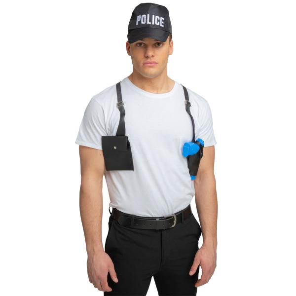 Skulderhylster med Pistol og Lomme