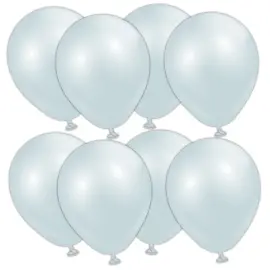 Latexballoner Isbl&aring; 13 cm