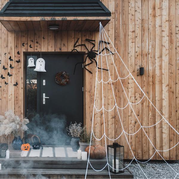 Udendørs Spindelvæv Hvid