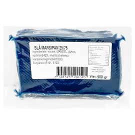 Marcipan Mørkeblå 500 gram