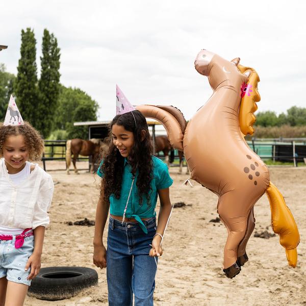 Folieballon Løbende Hest 123 x 80 cm