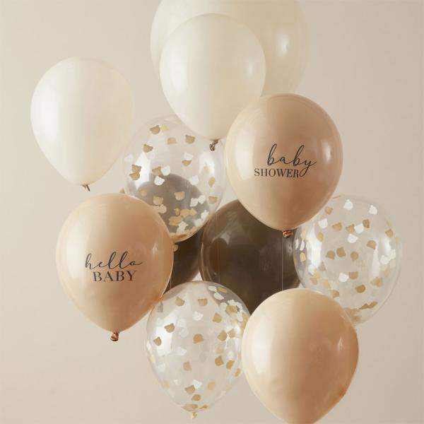 Babyshower Ballon Buket Teddy Bear
