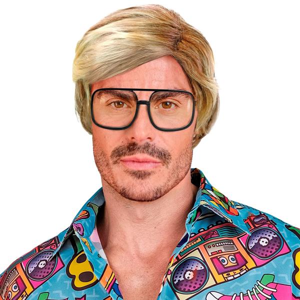 Kort Paryk med Sideskilning Blond