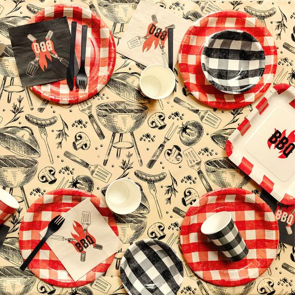 Papirdug Grill 120 x 180 cm