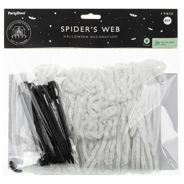 Udendørs Spindelvæv Hvid