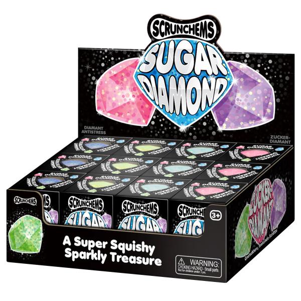 Squeeze Glitrende Diamant Legetøj 7,5 cm
