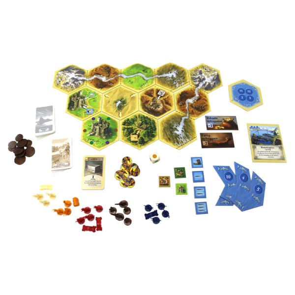 Catan Handelsmän och Barbarer Spel Expansion Spil
