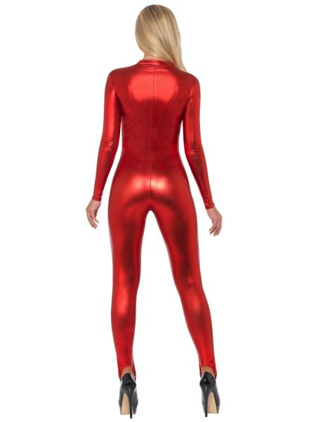 Catsuit Rød Kostume