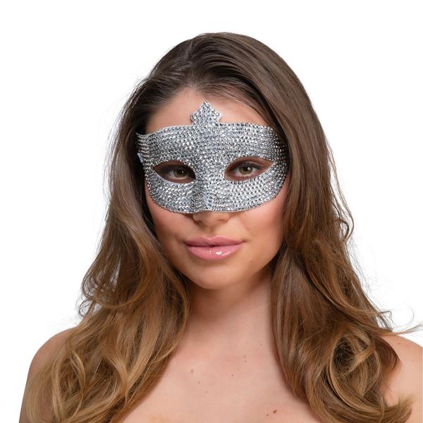 Øjenmaske med Rhinsten