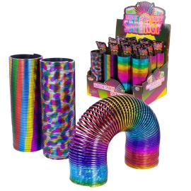 Slinky Metallic Flerfarvet 15 cm