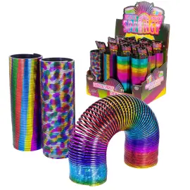 Slinky Metallic Flerfarvet 15 cm