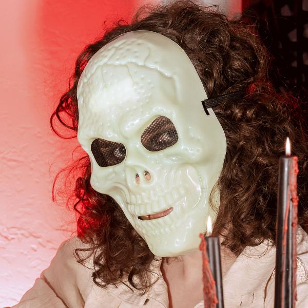 Selvlysende Kraniemaske