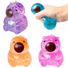 Squishy Glitrende Kapivar Leget&oslash;j 7,5 cm