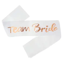 Team Bride Sash