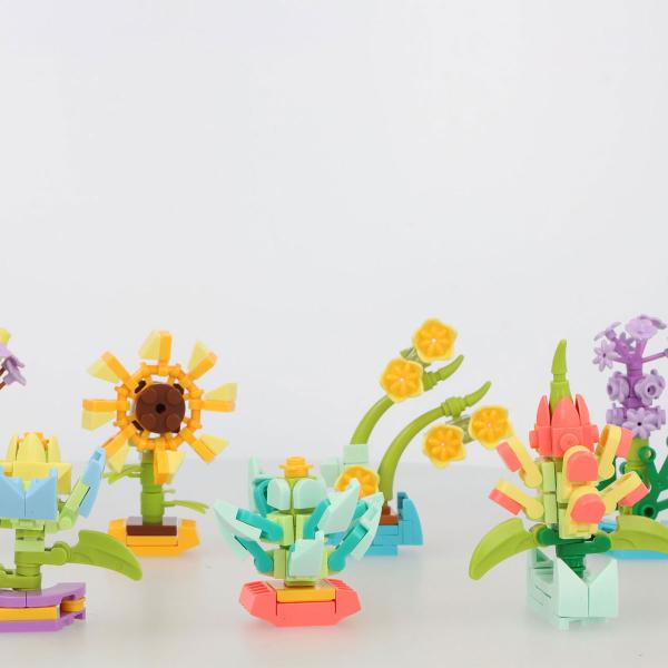 Byggeklodser Blomst 3+ år