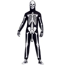 Skeletkostume med Bev&aelig;gelig Tissemand