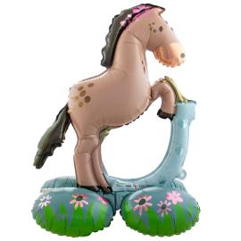 Folieballon Hest St&aring;ende 53 x 74 cm