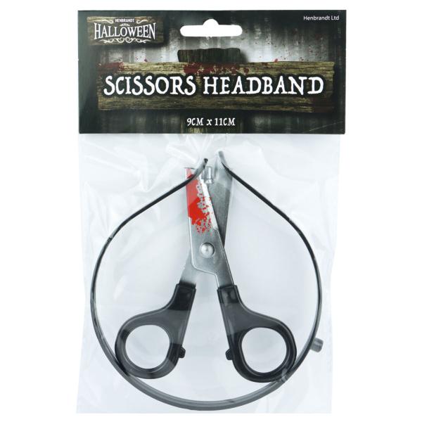 Hårbøjle med Blodig Saks