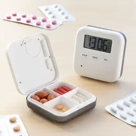 Medicin Pilledåse med Alarm