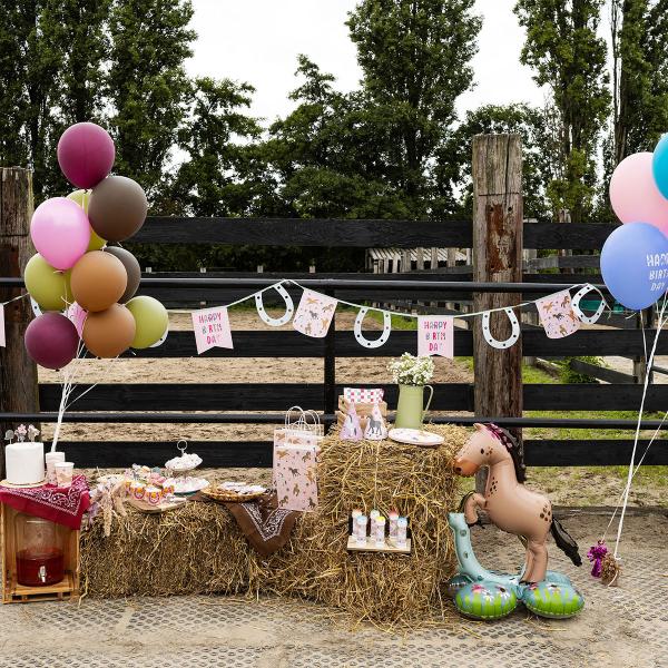 Folieballon Hest Stående 53 x 74 cm