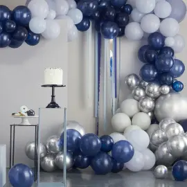 Ballonbue S&aelig;t Luxe Bl&aring;/S&oslash;lv