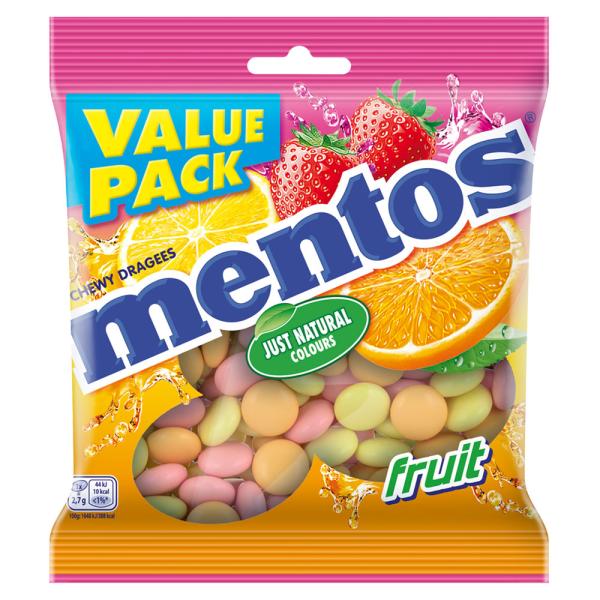 Mentos Frugt Pose