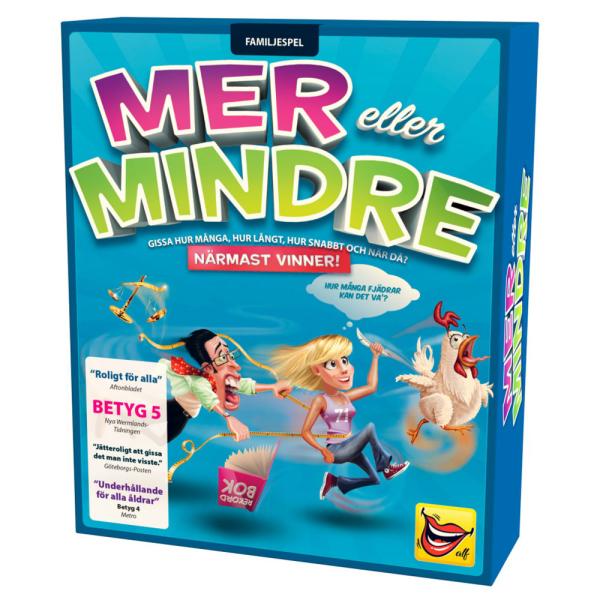 Mer eller Mindre Sällskapsspel Spil