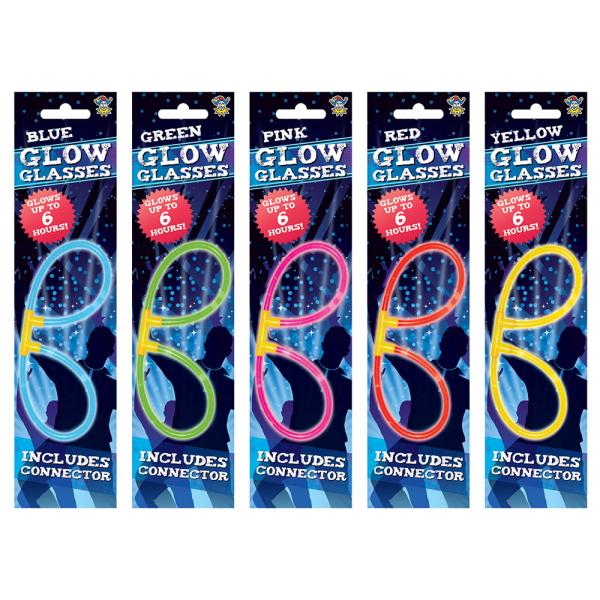 Selvlysende Briller Glowsticks