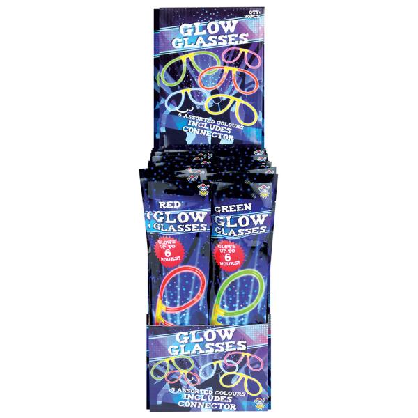 Selvlysende Briller Glowsticks