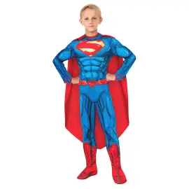 Superman Deluxe Børnekostume