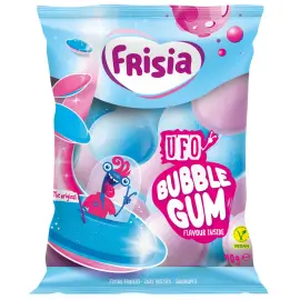 Flyvende Tallerkener Slikpose Bubbelgum