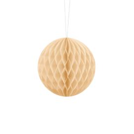 Hængende Honeycomb Lys Cremefarvet 10 cm