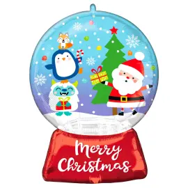 Merry Christmas Snekugle Folieballon