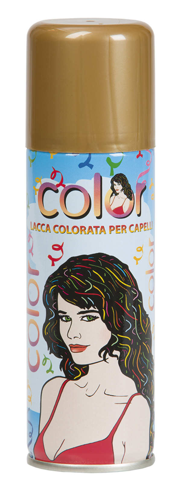 Guld Hrspray Color